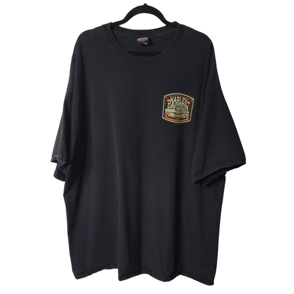Harley-Davidson Black Short Sleeve Tee Size 4XL - Picture 1 of 6